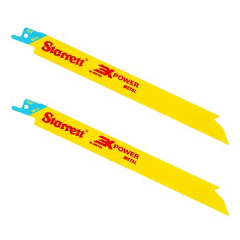 Lâmina de Serra Sabre 203mm - 18 Dentes Com 2 Unidades (B818-2) - Starrett - Ritec Máquinas e Ferramentas