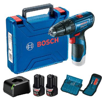 Parafusadeira/Furadeira Impacto Bateria 12V GSB 120-LI + 23 Acess. - Bosch - Ritec Máquinas e Ferramentas