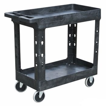 Carrinho Aberto P/ Armazenamento e Transporte Ferramentas C/ 2 Prateleiras (3521) - Lupus - Ritec Máquinas e Ferramentas