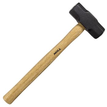 Marreta Oitavada Com Cabo de Madeira 500g (392,0013) - Noll - Ritec Máquinas e Ferramentas