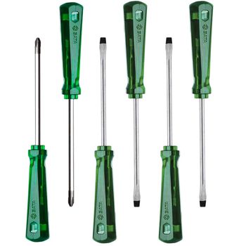 Jogo de Chaves de Fenda / Phillips Com 6 Peças (ST08044L) - Sata - Ritec Máquinas e Ferramentas