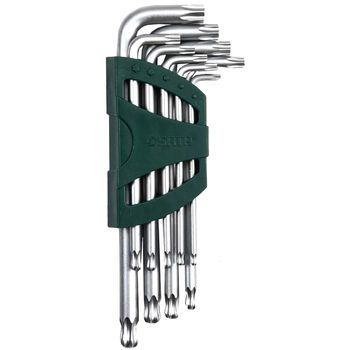 Jogo de Chaves Hexagonal Torx Longa Com 9 Peças (ST09715) - Sata - Ritec Máquinas e Ferramentas