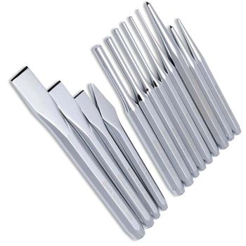 Jogo de Talhadeira, Saca-pino e Punção Com 13 Peças (ST09164SJ) - Sata - Ritec Máquinas e Ferramentas