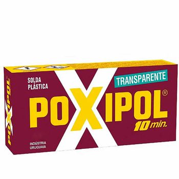 Adesivo Epóxi Líquido Transparente 10Min - 82G/70Ml (521256) - Poxipol - Ritec Máquinas e Ferramentas