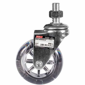 Rodízio Giratório Com Porca Rosqueada Espiga 35 x 24mm (778,0060) - Noll - Ritec Máquinas e Ferramentas