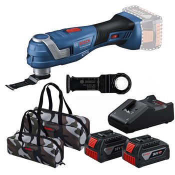 Multicortadora Com 2 Baterias e Carregador + Bolsa (GOP 185-LI) - Bosch - Ritec Máquinas e Ferramentas