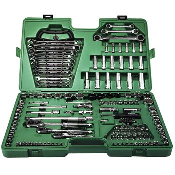 Jogo de Ferramentas Profissional 1/4'', 1/2'' e 3/8'' Com 150 Peças (ST09510L) - Sata - Ritec Máquinas e Ferramentas