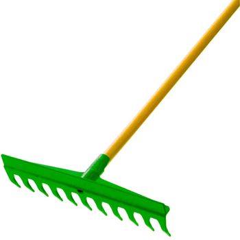 Ancinho Plástico Com Cabo Verde (Fj-1012) - Trapp - Ritec Máquinas e Ferramentas