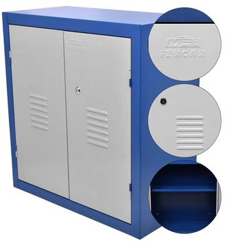 Armário Para Ferramentas Fechado Com 1 Prateleira (150) - Fercar - Ritec Máquinas e Ferramentas