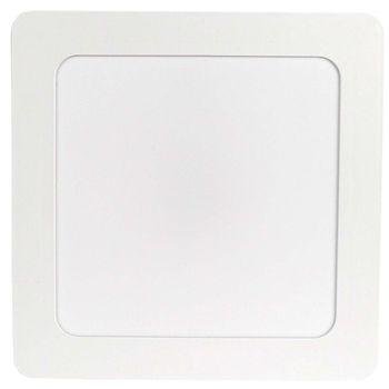 Plafon Quadrado de Embutir Branco 12W - 6500K (520,0079) - Noll LED - Ritec Máquinas e Ferramentas