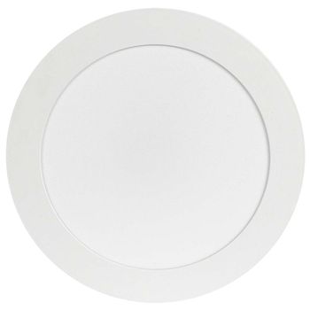Plafon Redondo de Embutir Branco 12W - 6500K (520,0080) - Noll LED - Ritec Máquinas e Ferramentas
