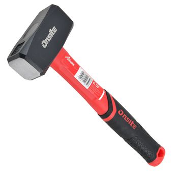 Marreta Com Cabo de Fibra 1kg (706112) - Onsite - Ritec Máquinas e Ferramentas