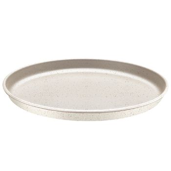 Assadeira Para Pizza Brasil em Alumínio Antiaderente Bege (27805/332) - Tramontina - Ritec Máquinas e Ferramentas