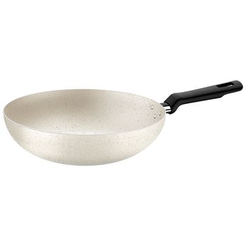 Frigideira Funda Loreto em Alumínio Antiaderente 24cm / 2,2L Bege (27805/343) - Tramontina - Ritec Máquinas e Ferramentas