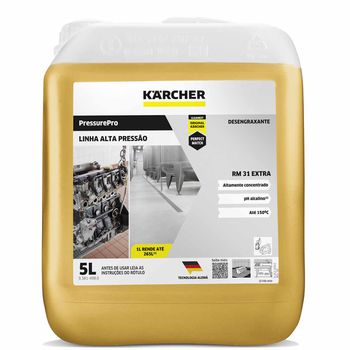 Desengraxante Para Limpeza de Oficinas, Indústrias e Equipamentos 5L (9.381.498.0) - Karcher - Ritec Máquinas e Ferramentas
