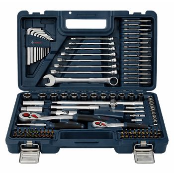 Jogo de Ferramentas Para Fixação Com 134 Peças (1600A03AL1) - Bosch Pro - Ritec Máquinas e Ferramentas