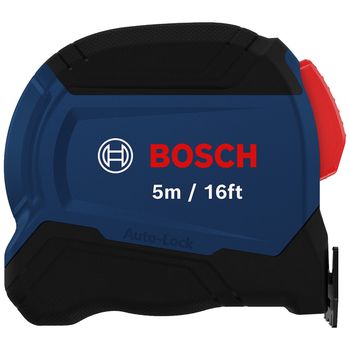Trena Autolock 5m / 16ft (1600A03AB8) - Bosch Pro - Ritec Máquinas e Ferramentas
