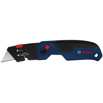 Estilete Dobrável Com Lâmina Trapezoidal (1600A03AC3) - Bosch Pro - Ritec Máquinas e Ferramentas