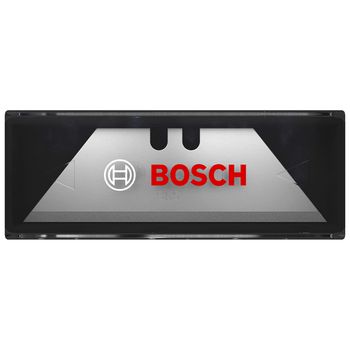 Lâmina Para Estilete Trapezoidal Com 10 Peças (1600A03AX7) - Bosch Pro - Ritec Máquinas e Ferramentas
