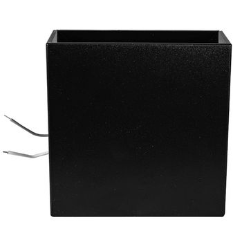 Arandela Quadrada Preta Com Facho Regulável 6W (520,0076) - Noll Led - Ritec Máquinas e Ferramentas