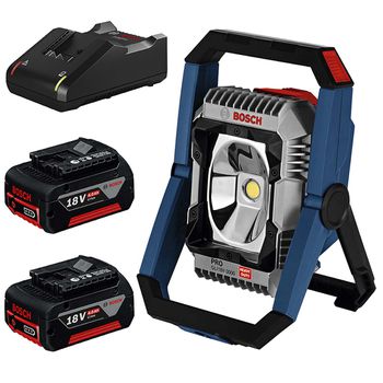 Refletor Com Bateria e Carregador 18V (GLI 18V-3000) - Bosch - Ritec Máquinas e Ferramentas