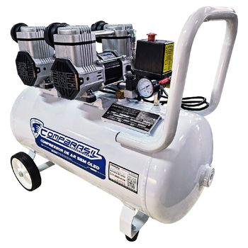 Compressor de Ar 2Hp / 8,3BAR / 800W / 220V (1100*2-50L) - CompBrasil - Ritec Máquinas e Ferramentas