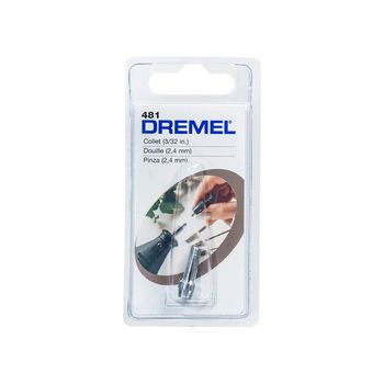 Pinça p/ Retífica 481 3/32 Pol. - Dremel - Ritec Máquinas e Ferramentas