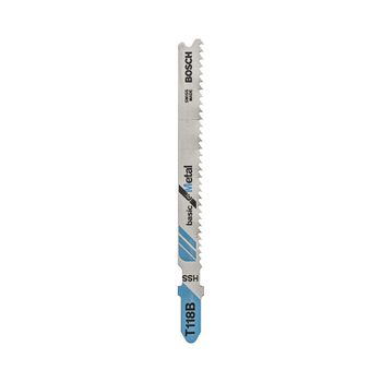 Lâmina serra tico tico Bosch T118B Basic for metal 5pçs - Ritec Máquinas e Ferramentas