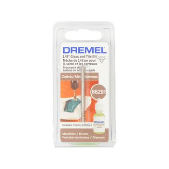 Serra Copo Diamantada p/ Vidro 662DR 1/8 Pol. - Dremel - Ritec Máquinas e Ferramentas