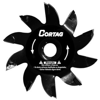 Fresa 35mm Cortador De Parede BRIC (61281) - Cortag - Ritec Máquinas e Ferramentas