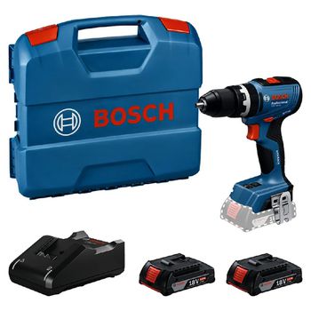 Furadeira e Parafusadeira de Impacto Com Bateria e Carregador GSB 18V-65 (06019N31E5) - Bosch - Ritec Máquinas e Ferramentas