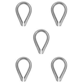 Kit Sapatilha Para Cabo De Aço 7/8'' Com 5 Unidades (8,0009) - Nord - Ritec Máquinas e Ferramentas