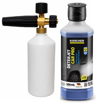 Detergente CarPro RM 562 500ml com Aplicador Snow Foam 1L - Karcher - Ritec Máquinas e Ferramentas