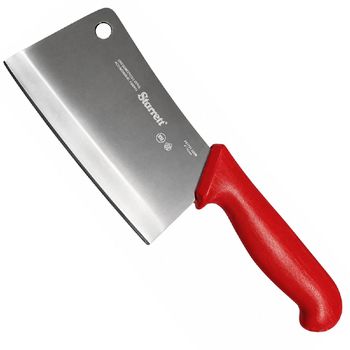 Cutelo Com Lâmina Especial 6'' / 15cm e Cabo Vermelho (BKR509-6) - Starrett - Ritec Máquinas e Ferramentas