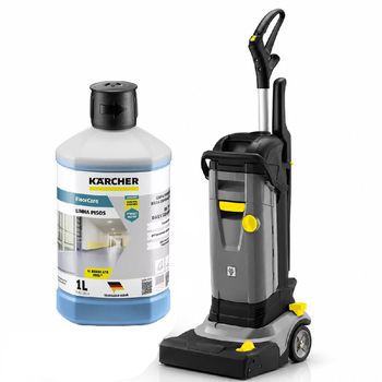 Lavadora e Secadora de Pisos BR30/4-C - 127V + Floor Care 1L (RM 755) Daily - Karcher - Ritec Máquinas e Ferramentas