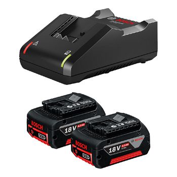 Kit de 02 Baterias + Carregador Bivolt (1600A02RM8) - Bosch - Ritec Máquinas e Ferramentas