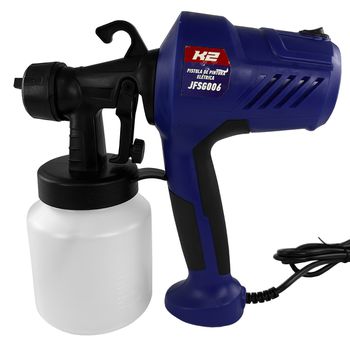 Pistola de Pintura Pulverizadora Elétrica 110V - 450W (JFSG006) - K2 - Ritec Máquinas e Ferramentas