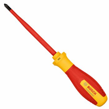 Chave Pozidriv PZ1 X 100mm VDE (1600A02ND1000) - Bosch - Ritec Máquinas e Ferramentas