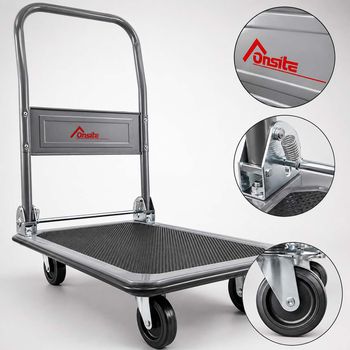 Carrinho de Carga Dobrável Plataforma (FPT150B) - Onsite - Ritec Máquinas e Ferramentas