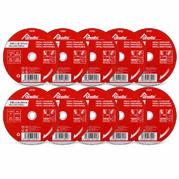 Disco de Corte Deep-Cut 9'' x 1.6mm x 7/8'' (744162) - Onsite - Ritec Máquinas e Ferramentas
