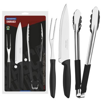 Kit Churrasco 3 Peças Plenus - Tramontina - Ritec Máquinas e Ferramentas
