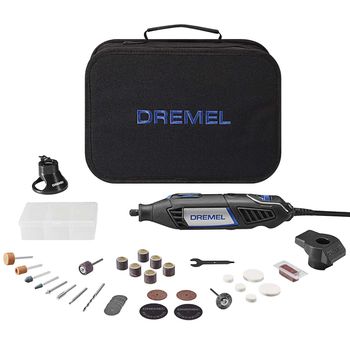 Micro Retífica 4000 Com 32 Acessórios e 2 Acoplamentos - Dremel - Ritec Máquinas e Ferramentas