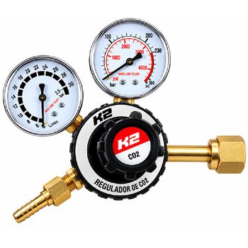 Regulador de CO2 (60-240-004) - K2 - Ritec Máquinas e Ferramentas