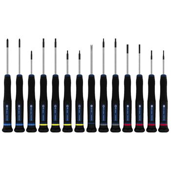 Chave de Precisão PH / SL / TX / TH / H Com 14 Peças (1600A039PN) - Bosch Pro - Ritec Máquinas e Ferramentas