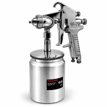 Pistola Para Pintura Tipo Sucção de Alta Pressão 1,5mm (W71-S) - Aeropro - Ritec Máquinas e Ferramentas