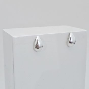 Brinco Gota Liso Prata 925 - 1011831222 - Roanne Jóias