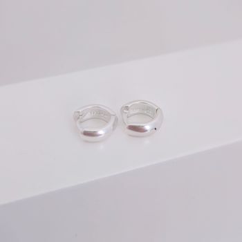 Argola Click Lisa Fio 4mm Prata 925 - 1011831262 - Roanne Jóias