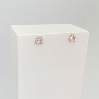 Brinco Gota Banhado a Ouro 18k - 105436 - Roanne Jóias