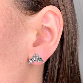 Brinco Prata legitima 925 Envelhecido Calda Sereia... - Roanne Jóias