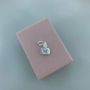 Pingente de Zircônia Prata 925 - 107926 - Roanne Jóias